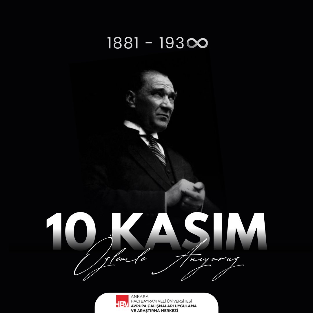 Cumhuriyetimizin kurucusu Gazi Mustafa Kemal Atatürk'ü sevgi, saygı ve özlemle anıyoruz.