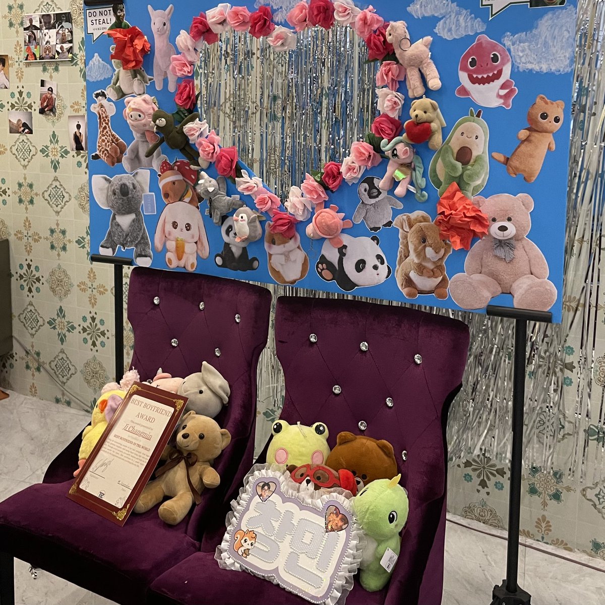 thank you <a href="/0511myQ/">Q MY FANBASE 🇲🇾</a> for having us yesterday at the kyuutest bday party #MYTimeQapsule 💜☁️⭐️ and of course we're immensely grateful to  those who dropped by and supported us! 🫶🏼