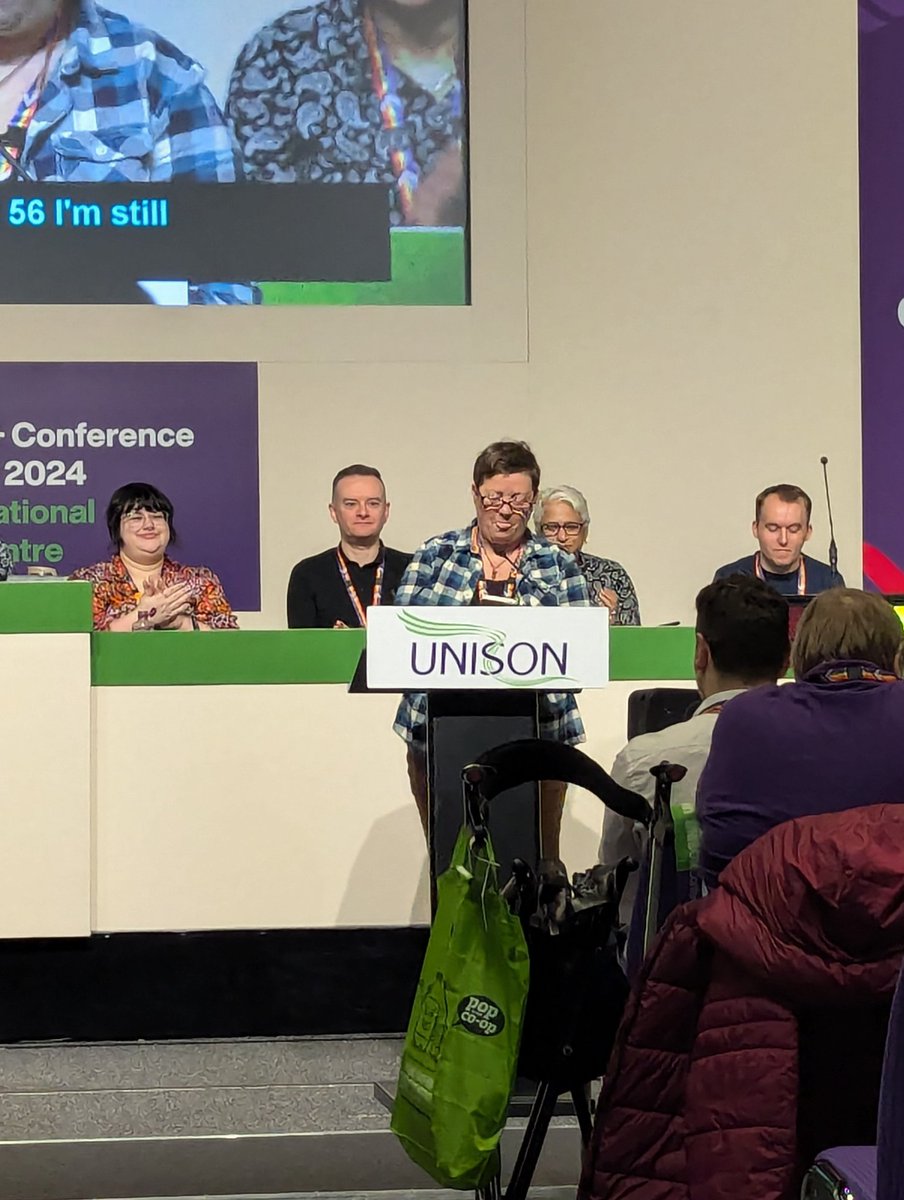 Unison Community and Voluntary Branch NI (@unisoncvni) on Twitter photo Another great day at the #ULGBTplus25 conference 🎉
Our branch members, <a href="/DaniRNI/">Danielle Roberts</a> and Caroline, spoke to move amendments which will include NI in motions supporting trans healthcare and education guidance ✊ Another great day at the #ULGBTplus25 conference 🎉
Our branch members, <a href="/DaniRNI/">Danielle Roberts</a> and Caroline, spoke to move amendments which will include NI in motions supporting trans healthcare and education guidance ✊
