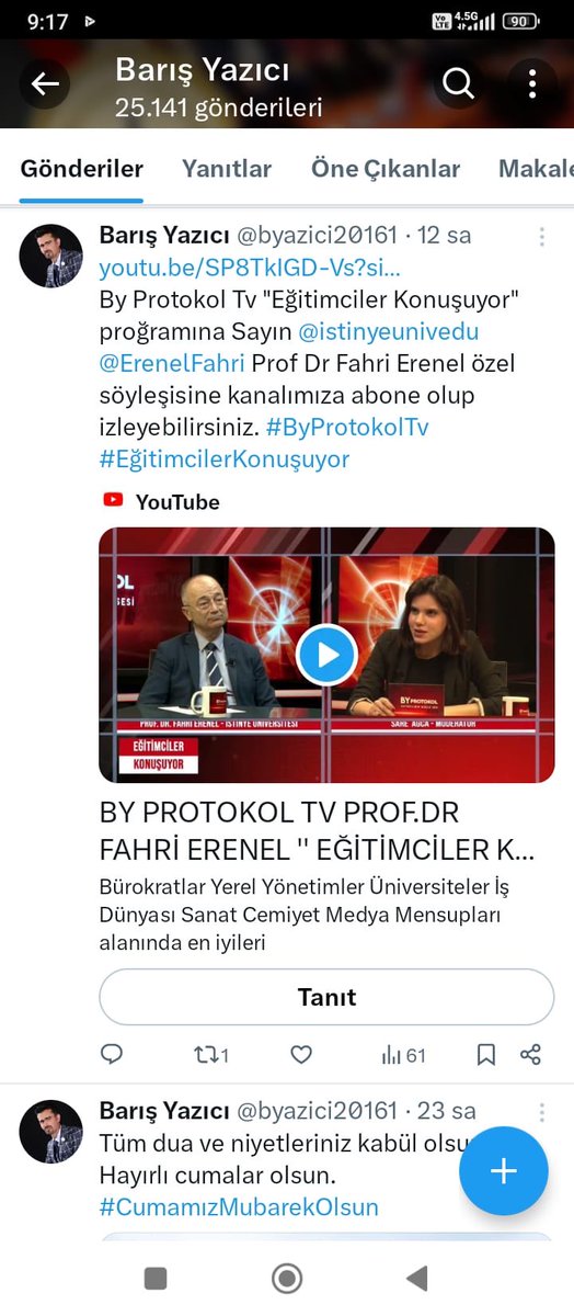 Prof.Dr.Fahri ERENEL (@erenelfahri) on Twitter photo 