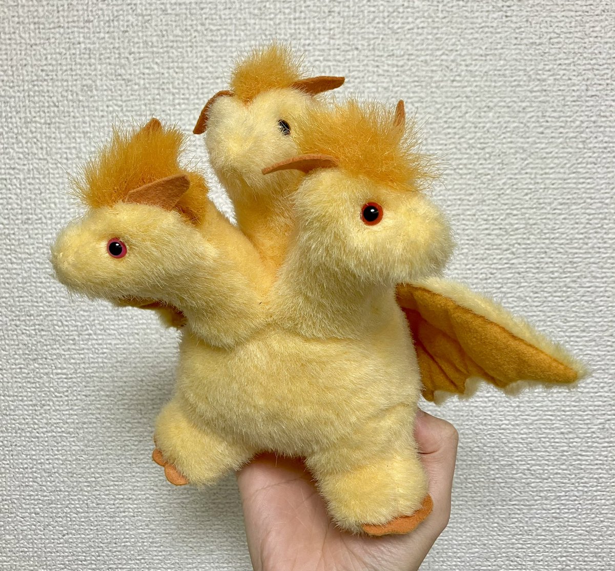 【希少】LITTLE KID キングギドラ　ぬいぐるみ　当時物　昭和レトロ キングギドラ 当時物 希少 希少】LITTLE KID キングギドラ ぬいぐるみ