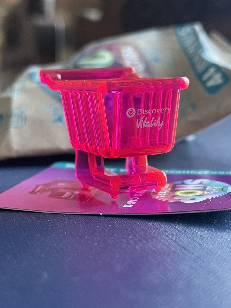 Sarahious's tweet image. Yeah! Adorable little trolley 🥰 @Vitality_SA @CheckersSA @Sixty60_Tweets #CheckersMini #VitalitySA