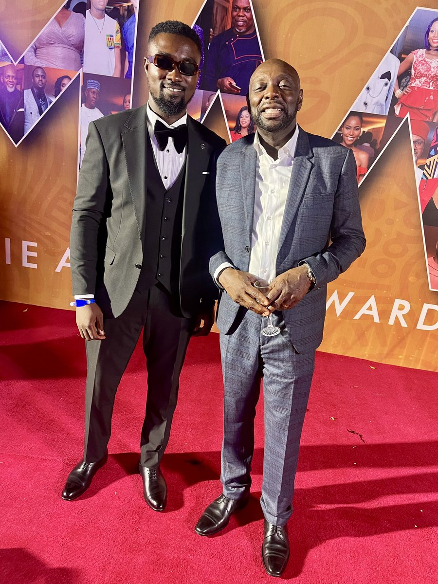 _nenesenor's tweet photo. Best Actor in a Leading Role nominee at the 2024 @AMAAWARDS 🏆
Special congratulations to @HarryDivoBentil for winning BEST DEBUT FEATURE FILM BY A DIRECTOR.
Congratulations to the entire team of LETTERS TO GODDO 🇬🇭 🥂.
#letterstogoddo #20thamaawards #amaaturns20 https://t.co/zzABzG296N