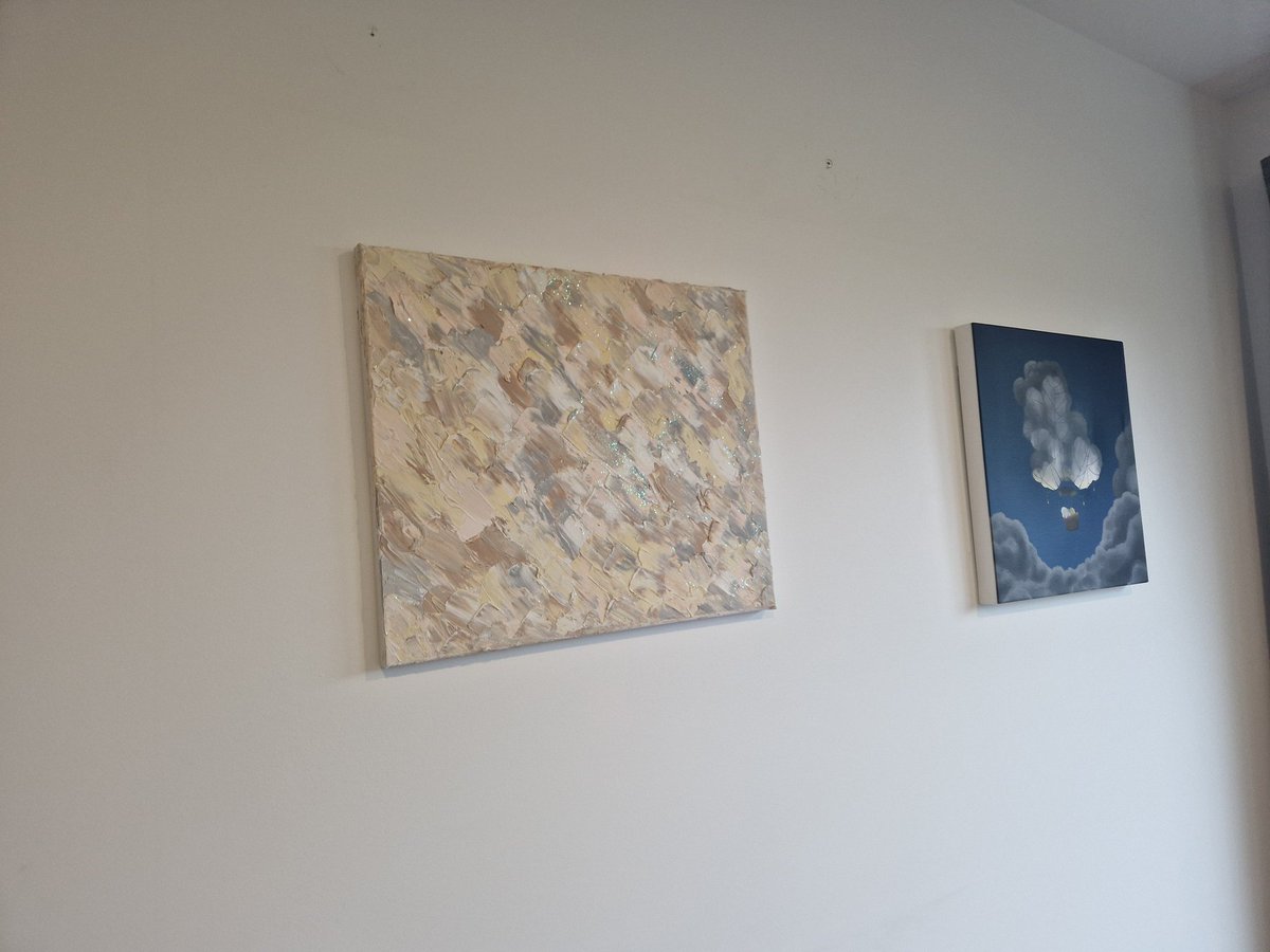 Got this peaceful calm art piece from <a href="/DuckYou18_/">DuckYou18</a> 
It's in my baby's room ❤️