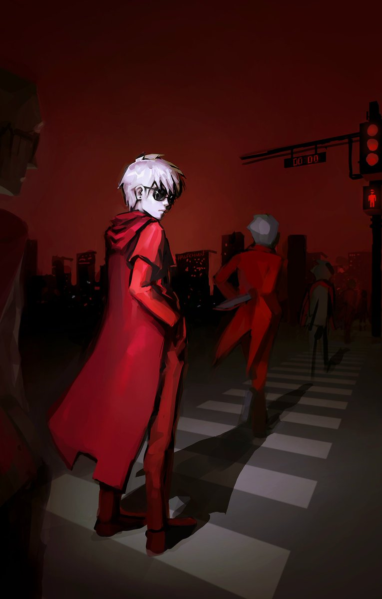 halfchun's tweet photo. you can easily return to the past, but no one is there anymore ⏰

#davestrider #homestuck https://t.co/VNcGXO9cqe