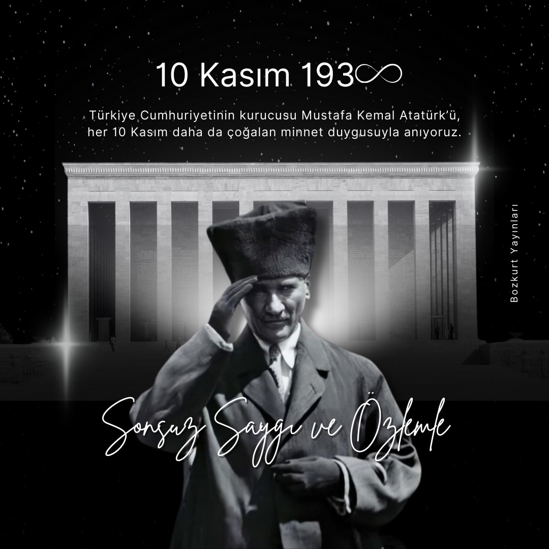 Sevgi, saygı ve özlemle. #10Kasım #Atatürk