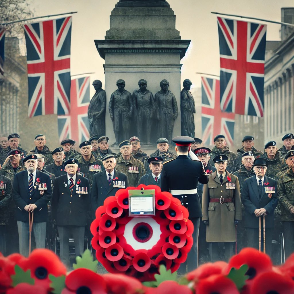 On #RemembranceSunday, we honour all who served and sacrificed. Today we remember their courage and stand with those who still bear the weight of service. Lest we forget. 🌺 #Hull4Heroes #strongertogether