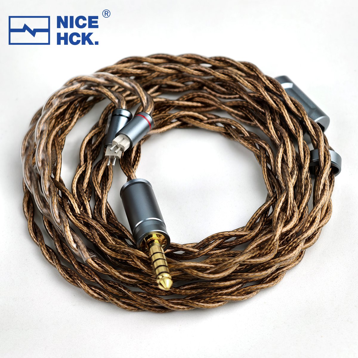 UpLaura上位ケーブル🆕 ①17AWG、非常に大きな断面積 ②OFCプラグ+銀