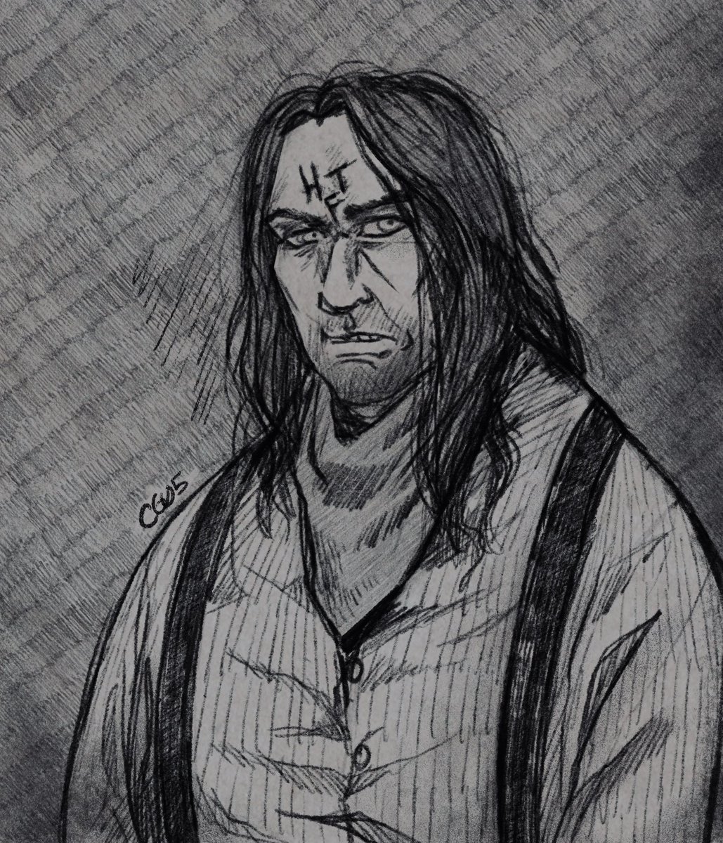 cageyshick's tweet image. Sketch of Toadvine, I like him!

#Bloodmeridian #Toadvine #Louistoadvine #Sketch #Fanart