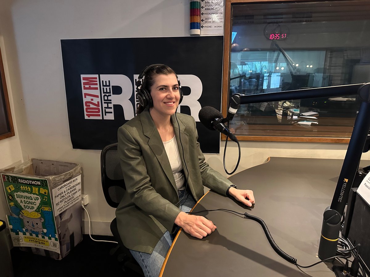 Today, I had a fantastic opportunity to be on <a href="/3RRRFM/">3rrrfm</a>, thanks to an invitation from <a href="/DrShaneRRR/">Dr Shane Huntington OAM</a>! We had a great chat about thermal energy storage for renewables. Thank you for having me ! 
You can listen here 
rrr.org.au/explore/progra…