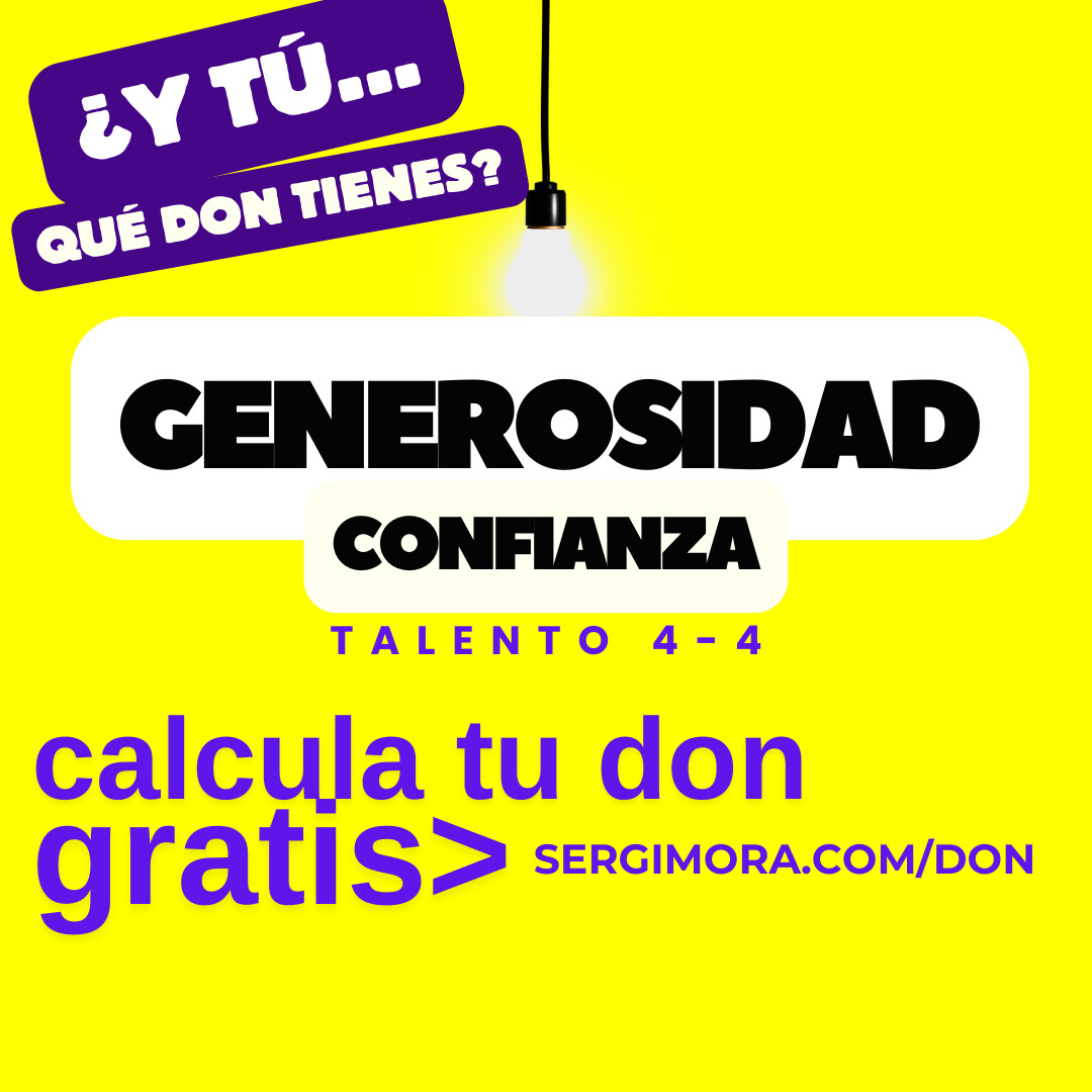 Visita sergimora.com/don y encuentra la calculadora gratuita. Ingresa tu nombre y apellidos completos para descubrir uno de tus dones naturales. ¡Compártelo aquí y cuéntame cómo te resuena!
