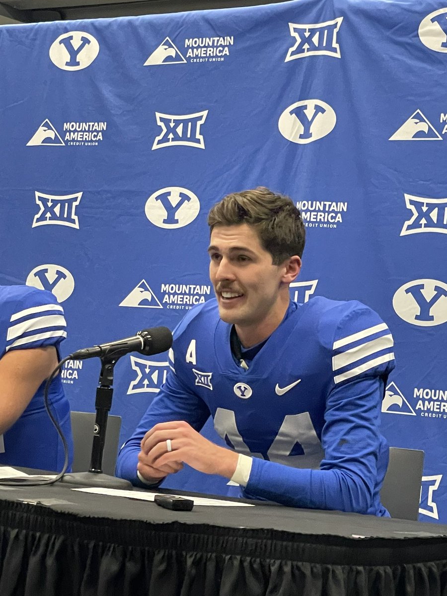 jackson5payne's tweet photo. “My first football memory is my dad explaining the Holy War”

-Will Ferrin, who clinched one of the most unforgettable wins in BYU/Utah rivalry history with a 44-yard field goal tonight https://t.co/Wg0eEHf4Ib