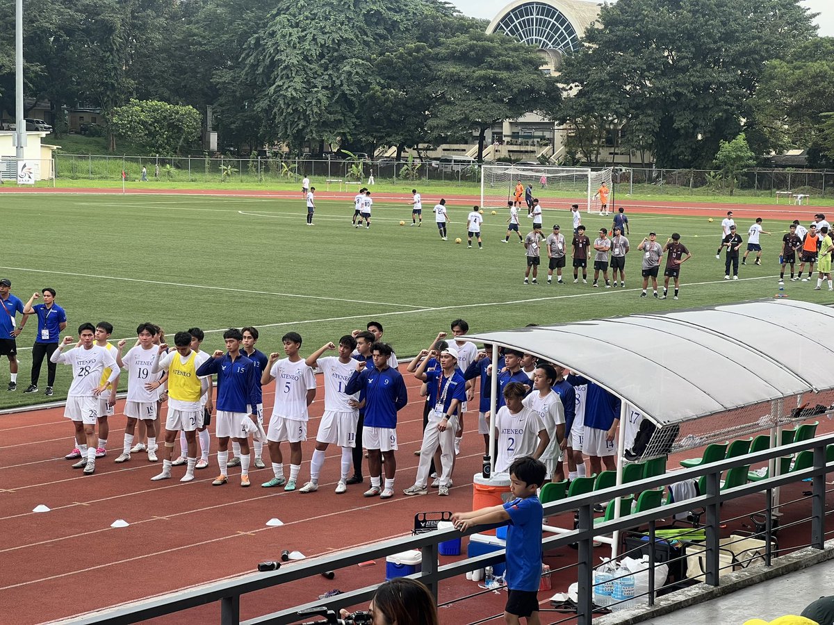 Lyza_TheGUIDON's tweet photo. [FULLTIME]

The Ateneo Blue Eagles suffer their first setback of the season with a 0-1 loss to the UP Fighting Maroons.

Ateneo 0 UP 1

@TheGuidonSports
#UAAPFootball https://t.co/nqkZKYlyge