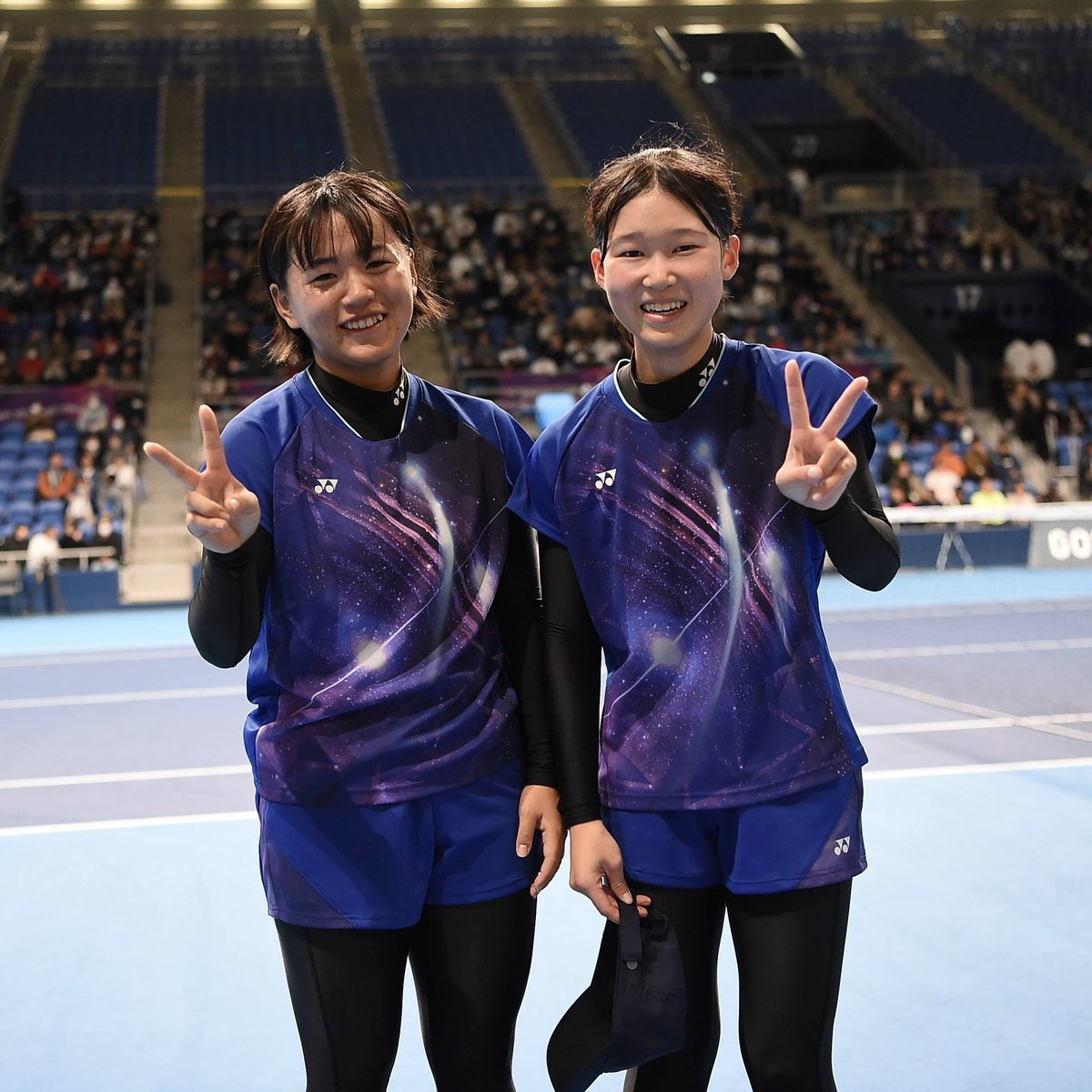 素晴らしいニュース🎉女子ソフトテニス部の天間麗奈さん（宮前ペア）が