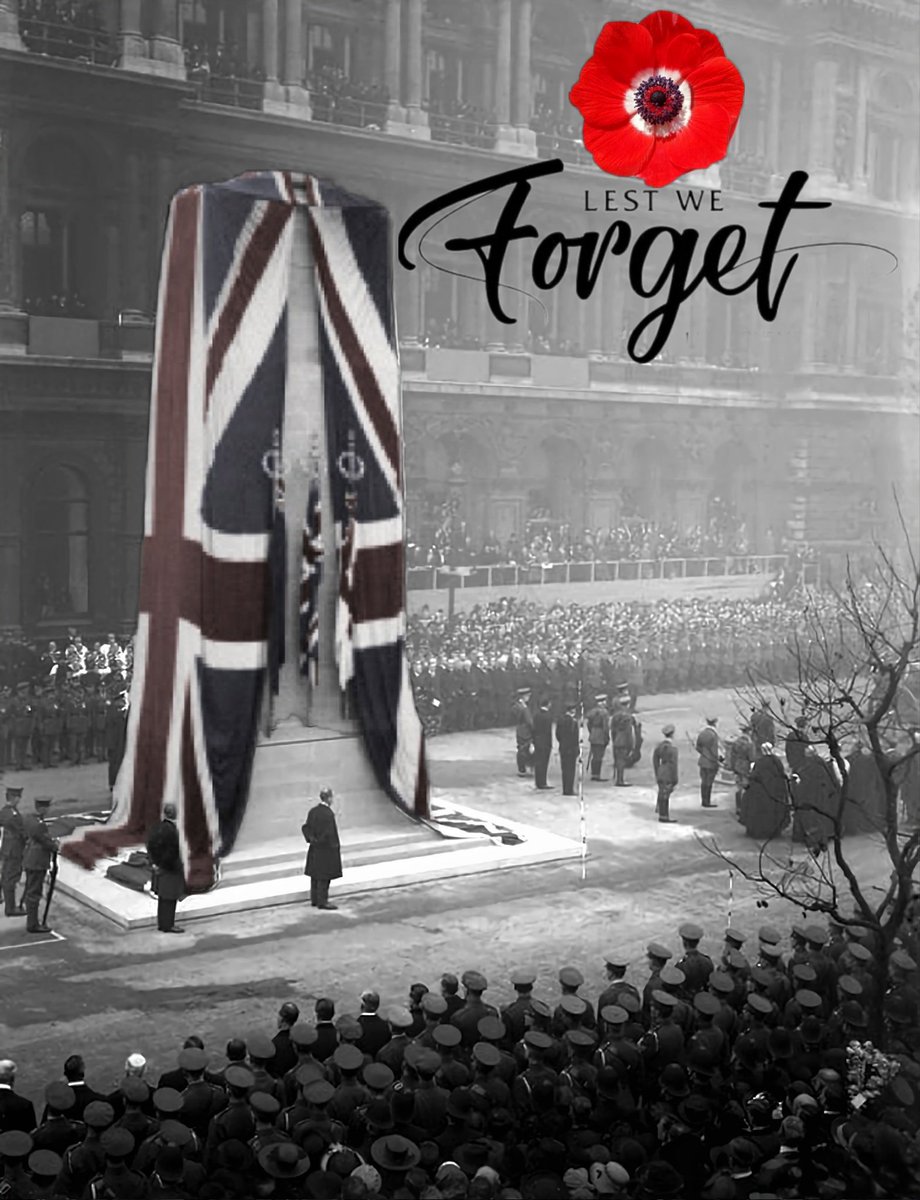 🌺 “They shall grow not old, as we that are left grow old. Age shall not weary them, nor the years condemn. At the going down of the sun and in the morning, we will remember them.” #LestWeForget 🇬🇧