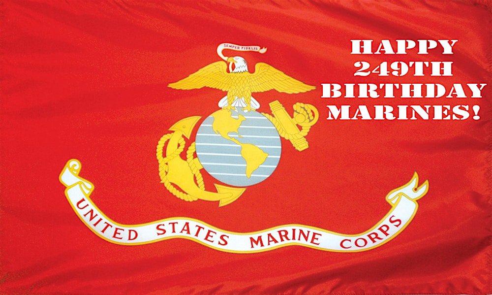 Happy Birthday to all of my Marine Corps family, past and present. Semper Fidelis, Marines!