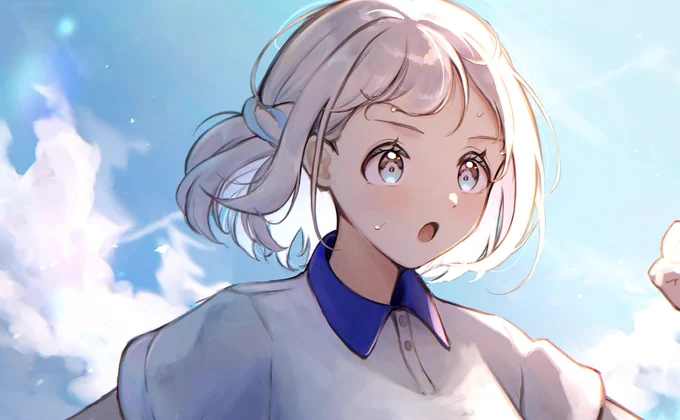 「澄み渡った空に向かって」#葛城リーリヤ #学マス 