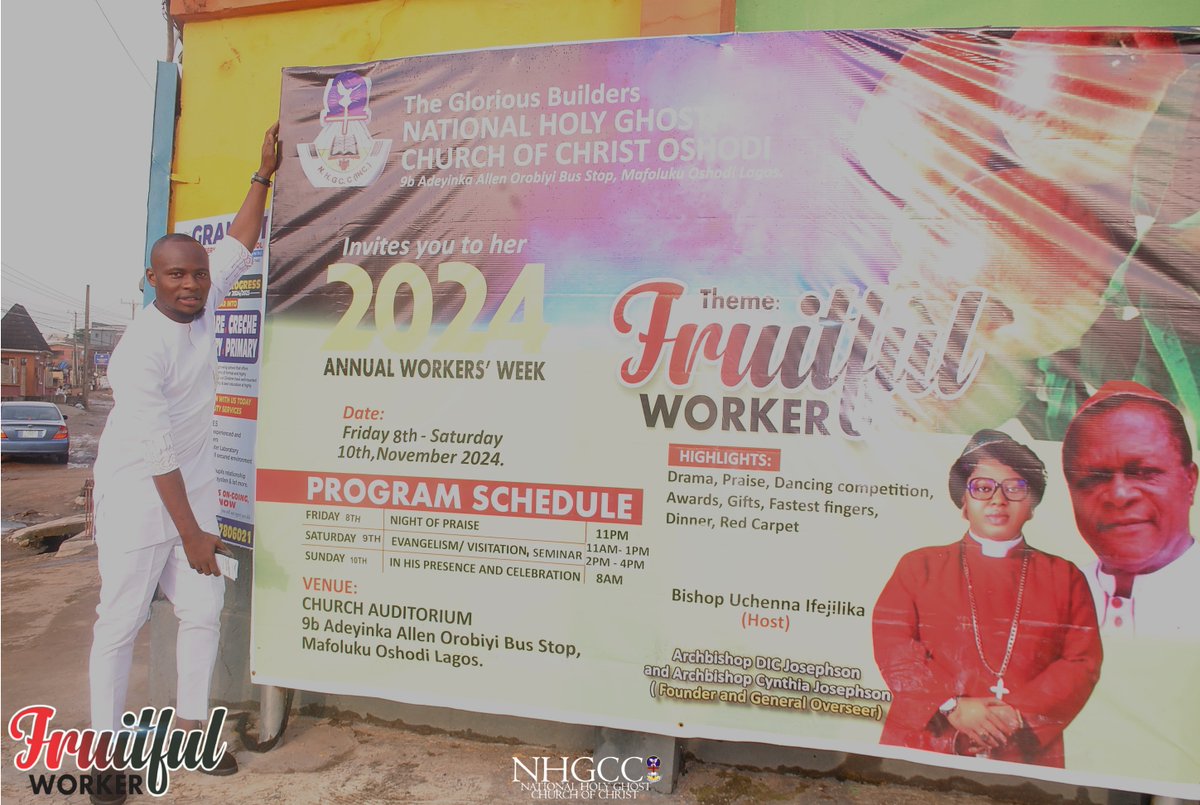 nhgccoshodi's tweet photo. Welcome to Our Workers' Service!
We’re so glad you’re here! Join us as we come together in faith and fellowship to experience a powerful message and uplifting worship. 

#fruitfulworker
#MonthofPromotion
#MonthOfNovember
#nhgcconline https://t.co/whwdgWAuN4