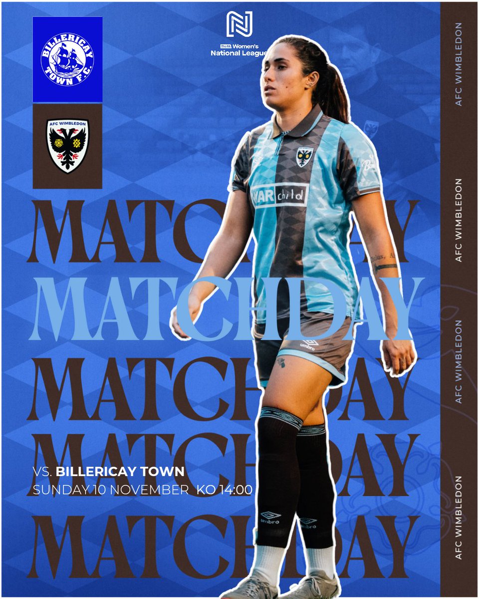 AWAY, AWAY, AWAY, WE FOLLOW THE DONS AWAY! 🎶 

It's matchday in Essex, where we're on the hunt for another 3 points.

COME ON YOU DONS! 🩵🤎