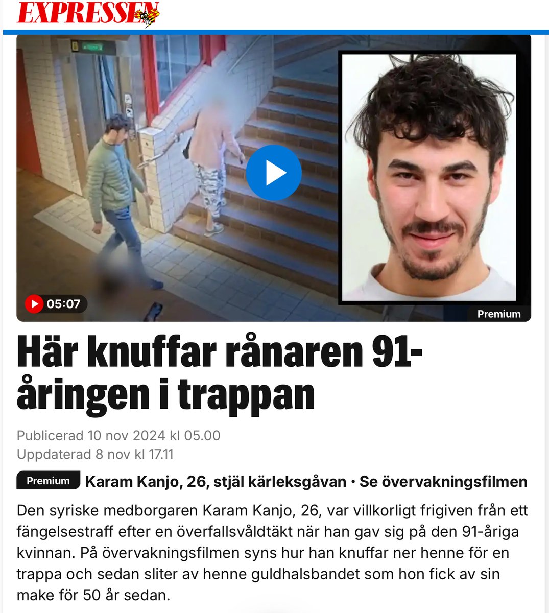 Mats0staM's tweet image. Kan ni se till att kasta ut det här jävla aset nu?
Eller ska ni vänta tills han tar livet av nån gammal dam rller våldtar några kvinnor till?