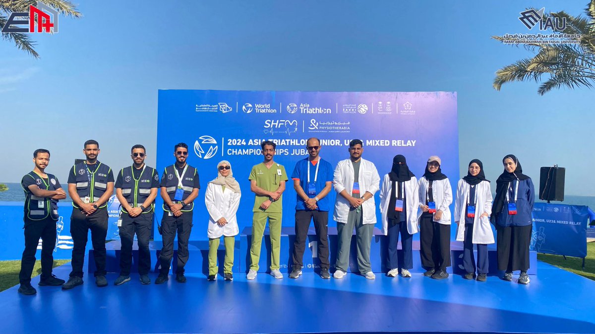 EMClubIAU's tweet image. Incredible day for our EM Club members volunteering at the 2024 Asia Triathlon Junior! 🏅🏃‍♀️🚴 🏊‍♂️
They’re on-site, ensuring athletes are safe and supported with essential medical care. From providing first aid to offering encouragement, our team is here every step of the way! 💪