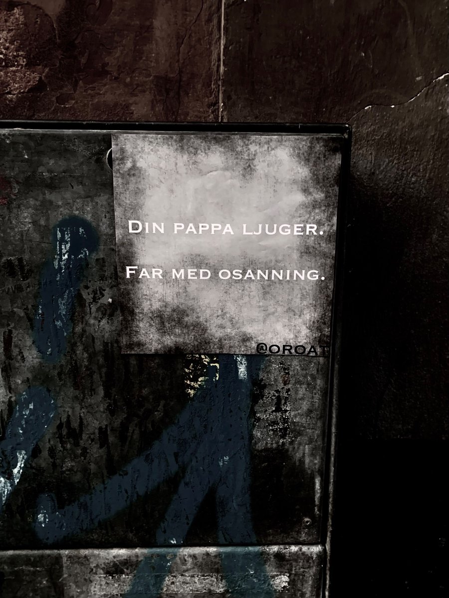 GussyRiot's tweet image. OROAT - ”PAPPAHUMOR”

#oroat #farsdag