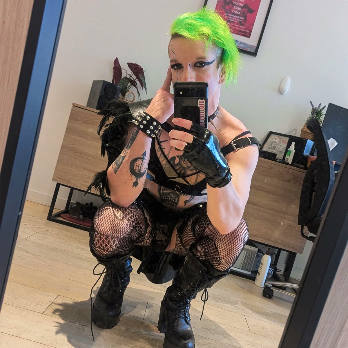 Not going to lie. I looked pretty hot last night 😈