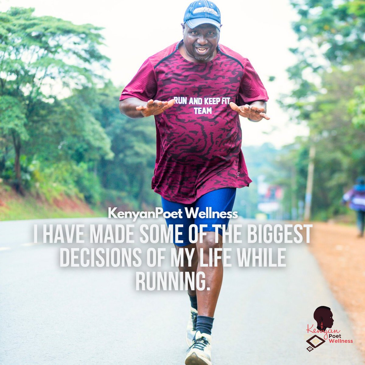 KP_Wellnes's tweet image. Quote of the Day:🏃🏾‍♀️#SundaySauce❤️

📸 Courtesy of:@nessmutiga

I have made some of the biggest decisions of my life while running.

#inspiringhumanstorun #KenyanRunners #KenyanRunningCommunity #Run
#Running #inspiringhumanstorun #RunninginKenya #Run #RunningQuotes
#KenyanQuotes