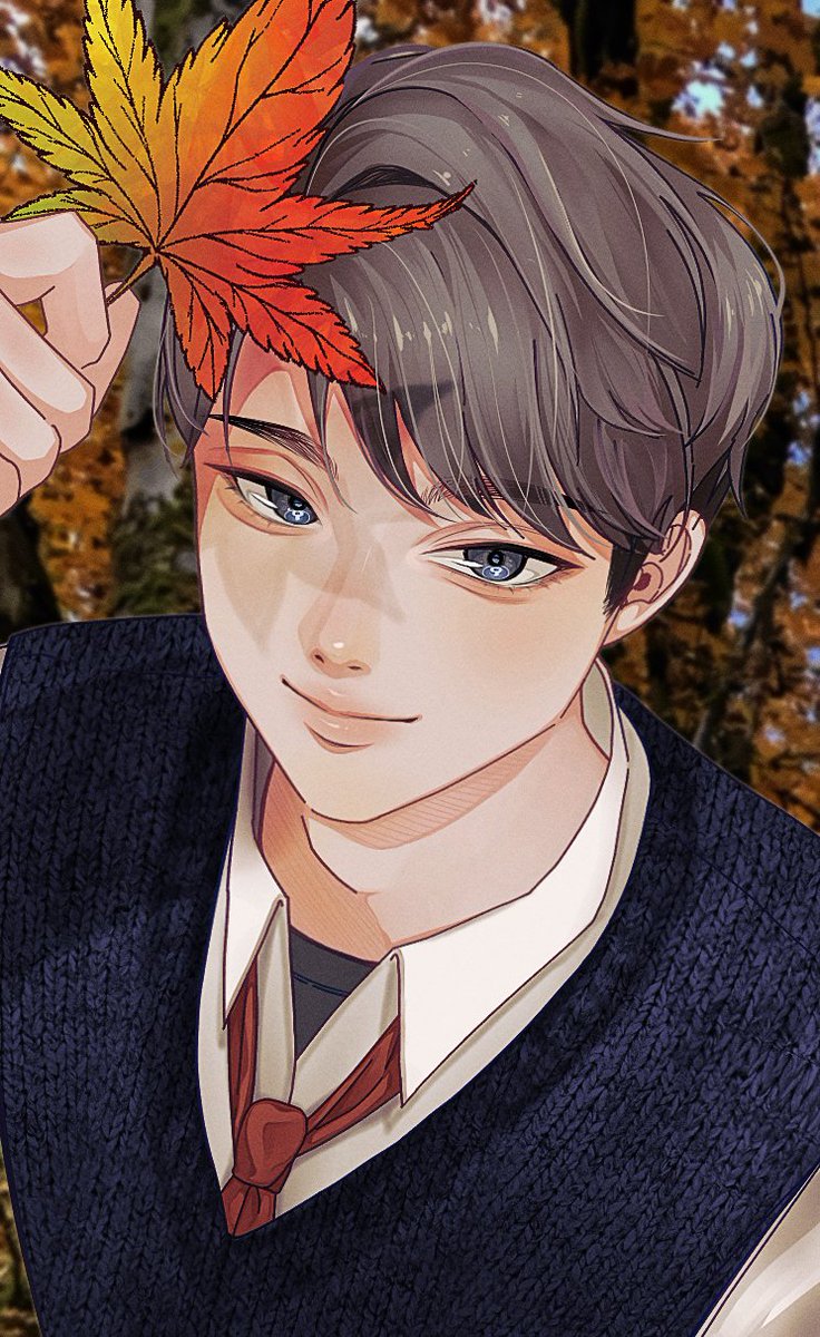 굿즈 받아본 기념!
협력했던 가을의 쌍둥이들🍁

#ハイキュー