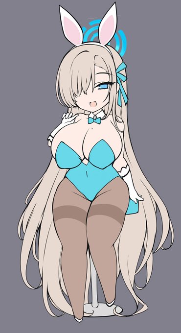 バニーアスナぬりぬり 