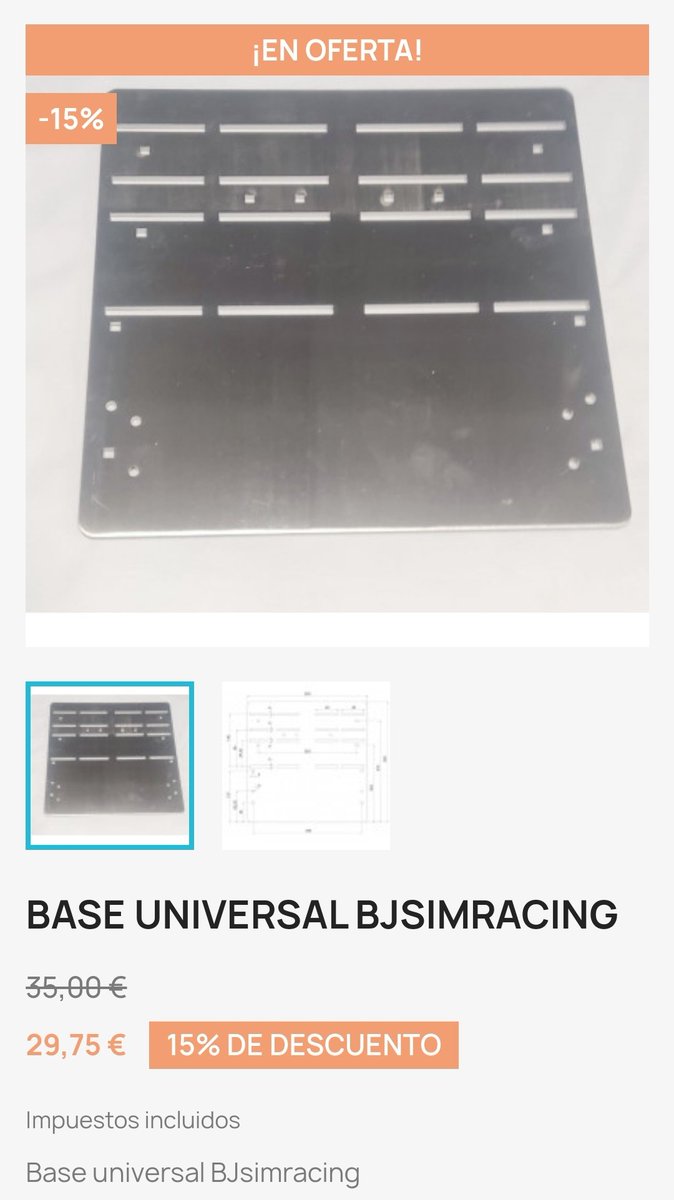 Aprovechad el mejor descuento del año por tiempo limitado en nuestros productos 🔥🔥🔥 bjsimracing.com/es/inicio/78-b…