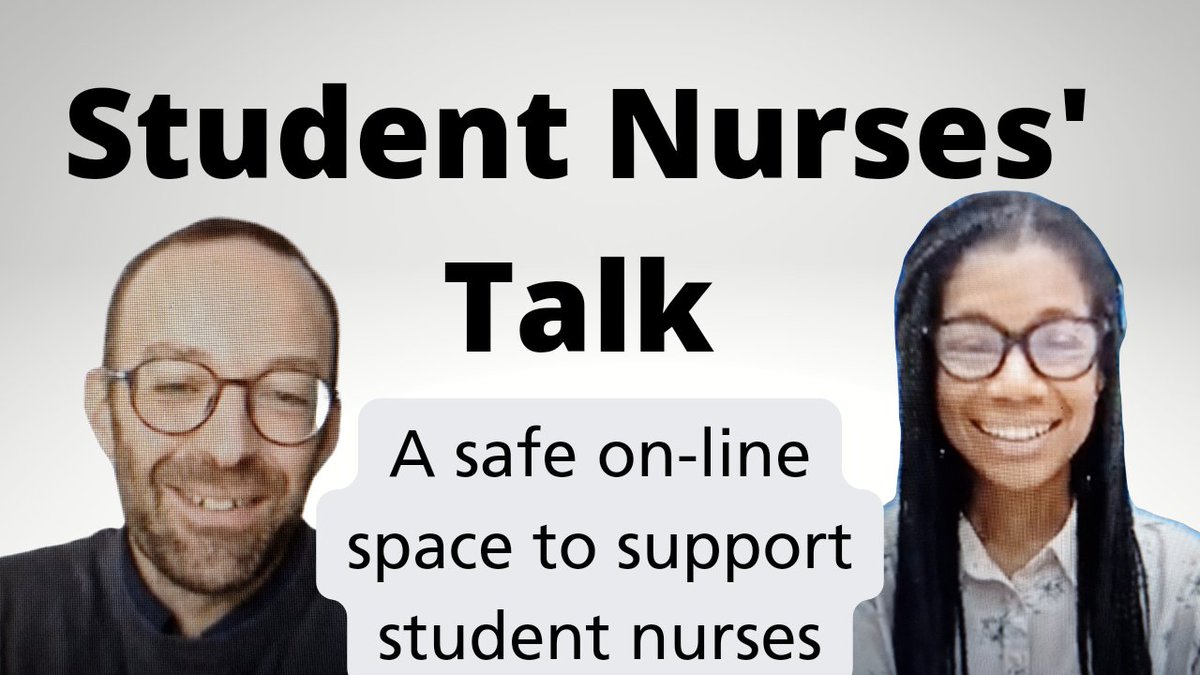 Carol Forde-Johnston💙 (@fordejohnston) on Twitter photo This week Nichole @McIntoshNichole & Xabi
@xabicathala talk about 'Student Nurses' Talk' offering a safe space for online discussion& support, see <a href="/YouTube/">YouTube</a> link: youtu.be/UENARDy0_pg
Fantastic e.g. of student-centred support for pre-reg students! <a href="/CNENetworkUK/">Clinical Nurse Educator Network 💙</a> @CalvinMoorley This week Nichole @McIntoshNichole & Xabi
@xabicathala talk about 'Student Nurses' Talk' offering a safe space for online discussion& support, see <a href="/YouTube/">YouTube</a> link: youtu.be/UENARDy0_pg
Fantastic e.g. of student-centred support for pre-reg students! <a href="/CNENetworkUK/">Clinical Nurse Educator Network 💙</a> @CalvinMoorley