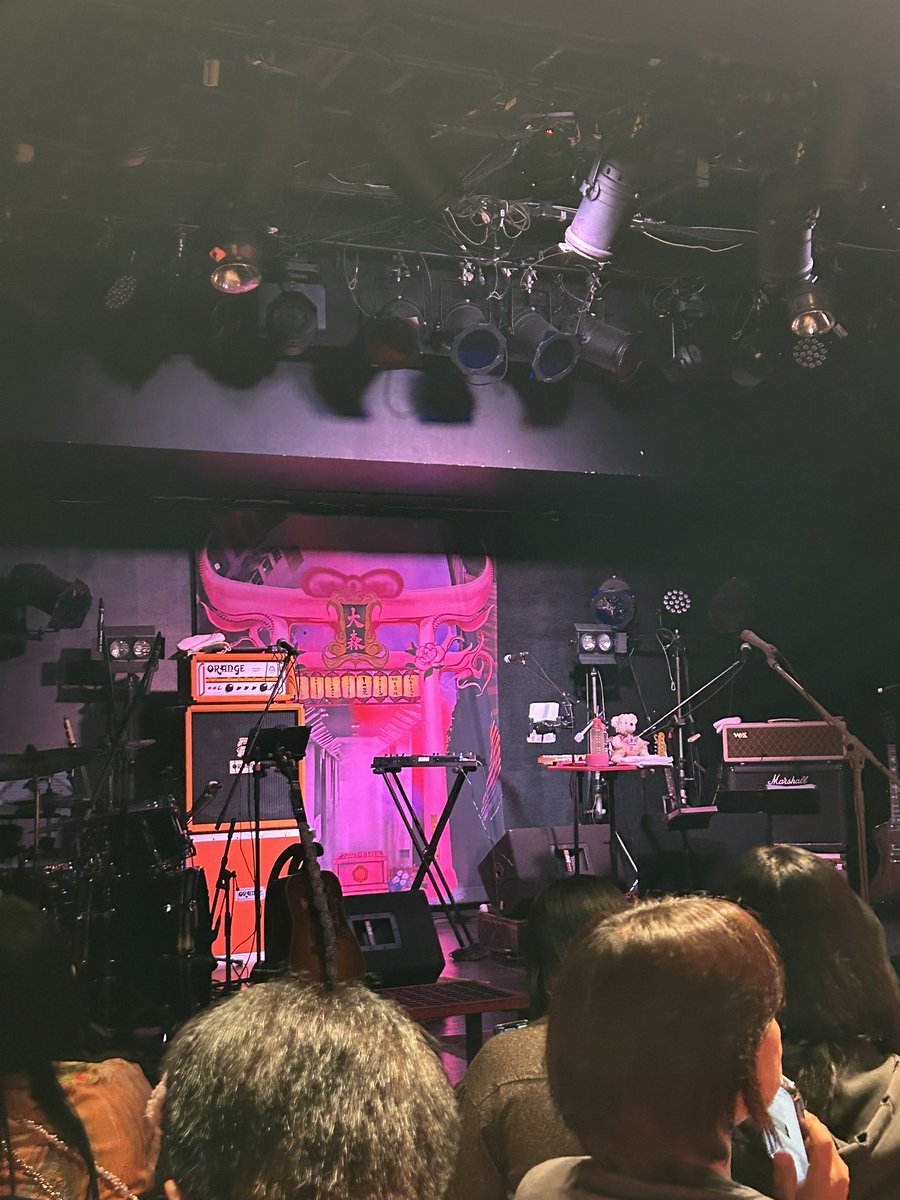 #大森靖子日本少女ツアー
きたーー(ᐡ´• ·̫•)و🌟🌟