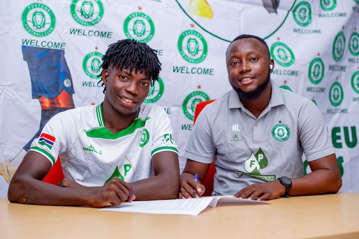 Another New Acquisition 

We are incredibly delighted to secure the services of a highly talented attacker, Mohammed Paul Bangoura  on a three-year contract. 

A highly talented star💫⛽️⛽️⛽️🔥