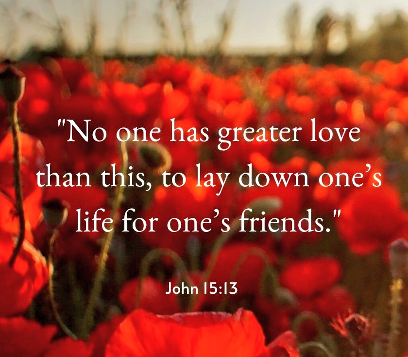 We will remember them. 
#LestWeForget #RemembranceSunday