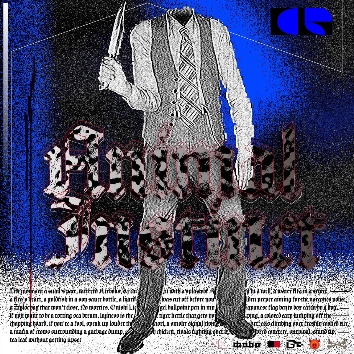 1101Juni's tweet photo. Crystal Brain / Animal Instinct (prod. AIWABEATZ)

Mixed &amp; Mastered by SHOTO (Underowls Lab.)

Designed by CORD

https://t.co/jxuWQrXKMx https://t.co/HqsUM4SbYQ