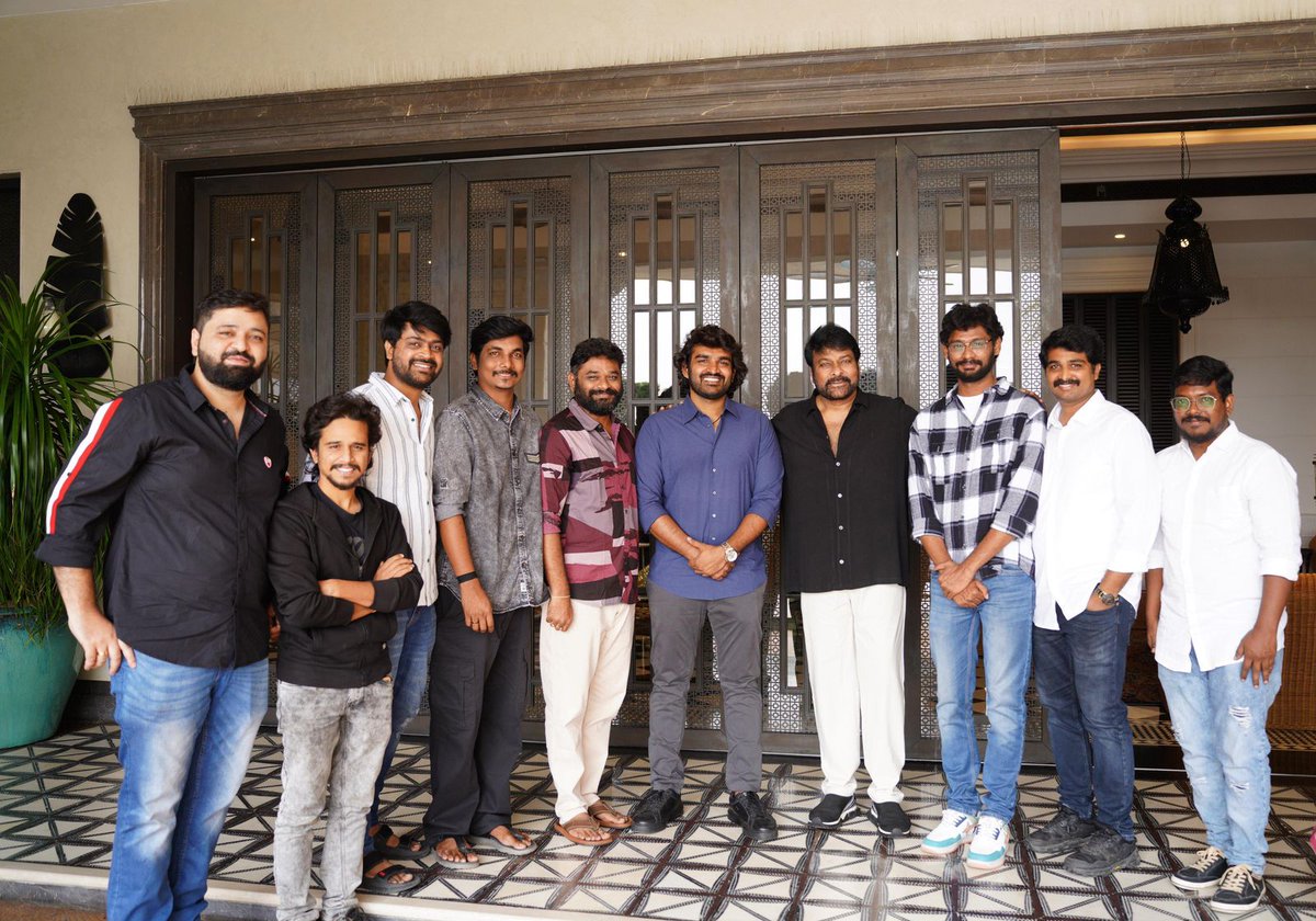 Sujith (@dirsujith) on Twitter photo Meeting my idol felt like stepping into a dream. Heart racing, words stumbling, all I could say was, “You’re legendary!” All the movies of yours flashed in my mind, and the way you have given me time to express my excitement is so overwhelming. Thankyou So much Sir <a href="/KChiruTweets/">Chiranjeevi Konidela</a> Meeting my idol felt like stepping into a dream. Heart racing, words stumbling, all I could say was, “You’re legendary!” All the movies of yours flashed in my mind, and the way you have given me time to express my excitement is so overwhelming. Thankyou So much Sir <a href="/KChiruTweets/">Chiranjeevi Konidela</a>