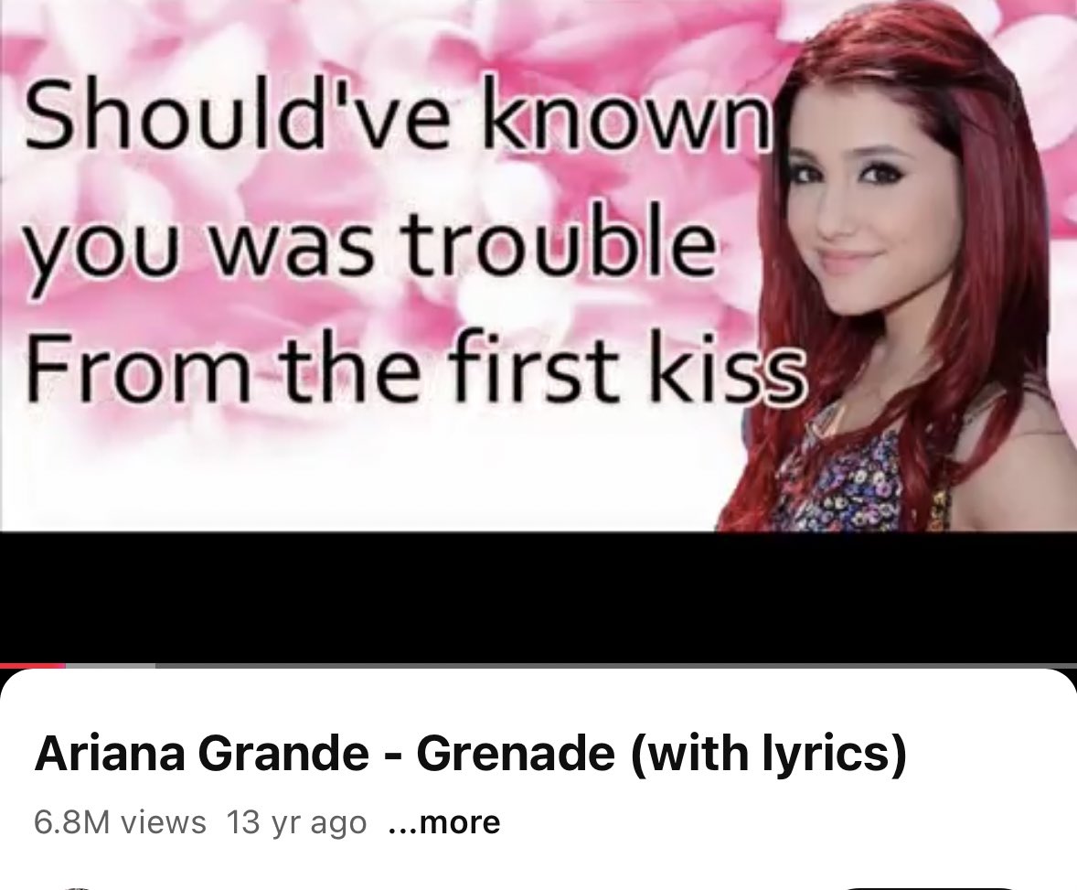 fragranceariana's tweet image. “what was the first ariana grande song you heard?”
me: