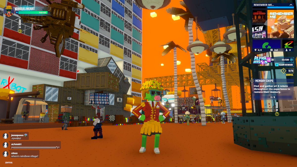 SingleLineArt's tweet photo. 🌈 Exploring the colorful Rainbow Village in the Remember Me... experience in @TheSandboxGame. It's like stepping into a living painting! 🎨 @Indexgamehk https://t.co/M6uUJBwlEx #TheSandbox #AlphaSeason4 #AS4SocialChallenge https://t.co/Pw5XdIEX9F