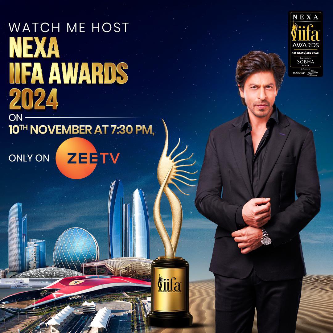 Let’s celebrate Indian Cinema with the NEXA IIFA Awards! Enjoyed hosting this magical evening and you can tune in at 7:30 PM on 10th November only on ZEE TV!

#IIFA2024 
<a href="/IIFA/">IIFA</a> <a href="/VisitAbuDhabi/">Experience Abu Dhabi</a> <a href="/ZeeTV/">ZeeTV</a>