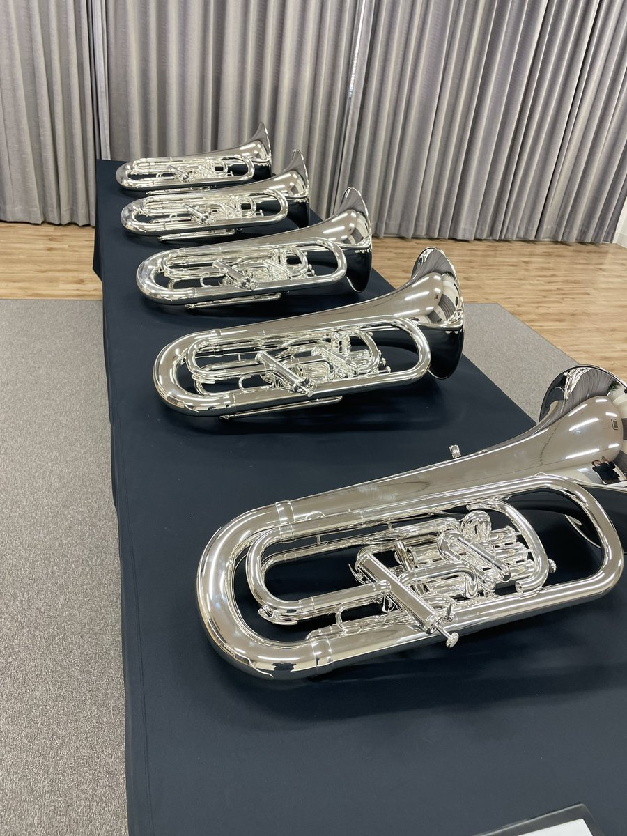 ベッソンBE767を選定する機会が多い。 音色が良いことはもちろんだけど