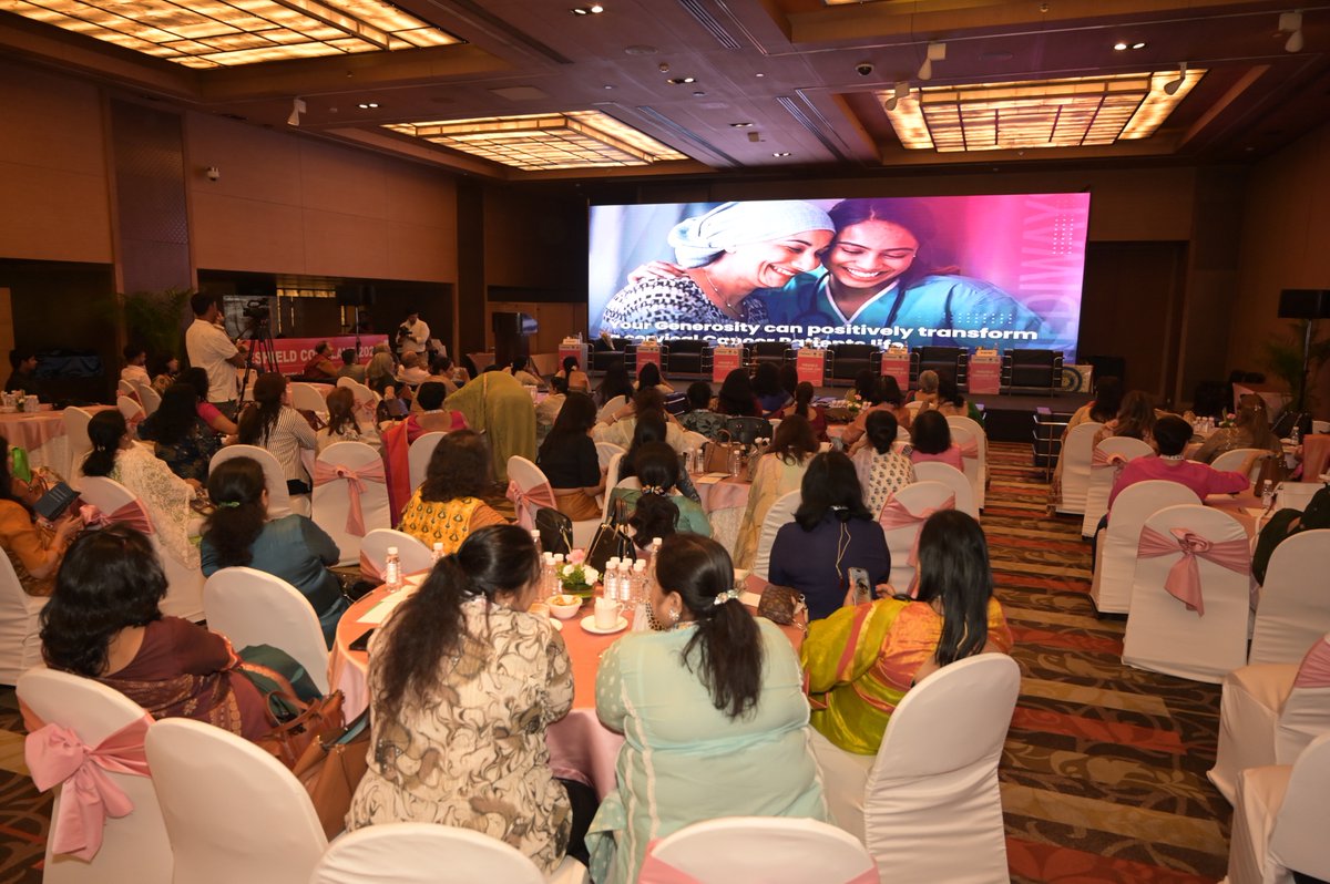Health_Mediways's tweet photo. Proud of SheShield Conclave! United for early detection &amp; women’s health. Grateful to experts &amp; partners advancing #breastcancerawareness #India https://t.co/icm0xJC6kV
