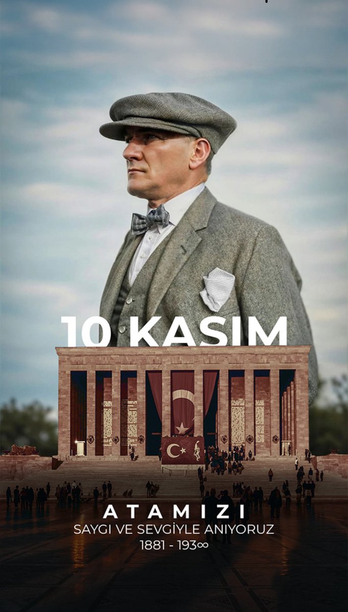 Başkomutan Gazi Mustafa Kemal Atatürk’ü, saygı, sevgi ve minnetle anıyorum. #FatherOfTurks #10Kasim