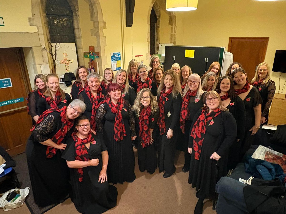 Last night we performed at St Peter’s Church, Eastgate Lincoln for a Concert of Remembrance.
We all would like to say Thank you to everyone who came to watch our Remembrance concert last night. We really enjoyed singing for you all. 🎶

#Militarywiveschoir #wewillrememberthem