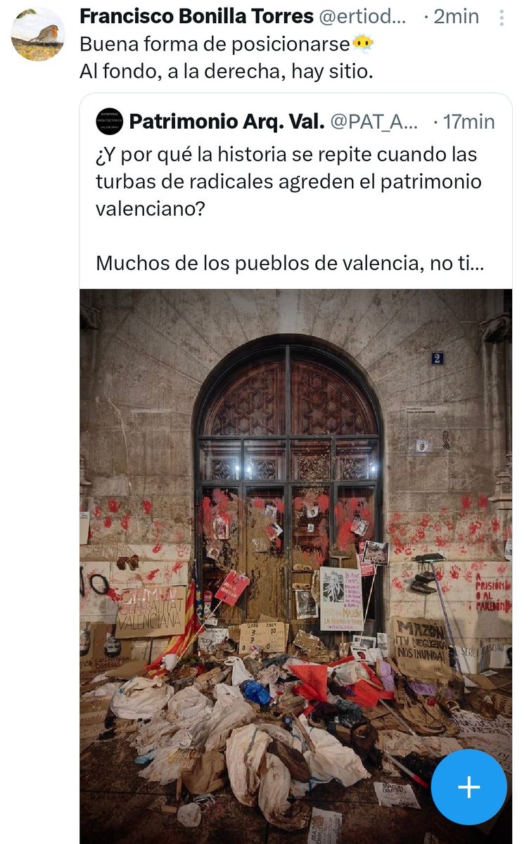 Patrimonio Arq. Val. tweet media