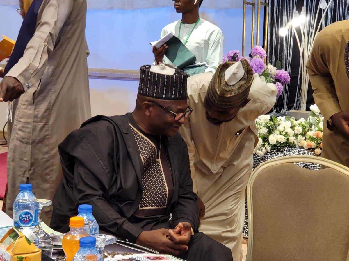 In Abuja, with H.E <a href="/nasirugawuna/">Dr Nasiru Yusuf Gawuna</a>. Barr. Nasir Mua'zu, the Commissioner for Justice and Attorney General of Niger State.  Politics shouldn't just be about election, but more of linking to contacts, maintaining relationships and creating bridges that go beyond political sense.