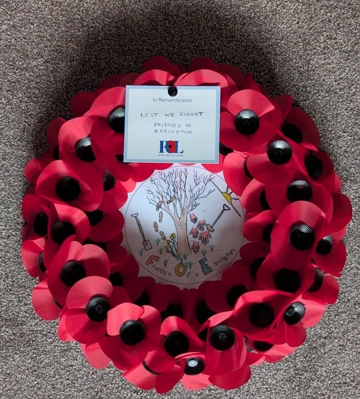 #LestWeForget    
#RemembranceSunday2024
#Essington
#FoE

"In memory of many, in honour of all."

"We will remember them."