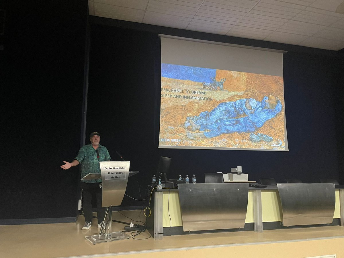 Fantastic talk by Doug Green Tackling fundamental medical questions through groundbreaking science—truly inspiring #symposiumC3M <a href="/C3M_U1065/">C3M</a> <a href="/CHUdeNice/">CHU de Nice</a> <a href="/Inserm/">Inserm</a>