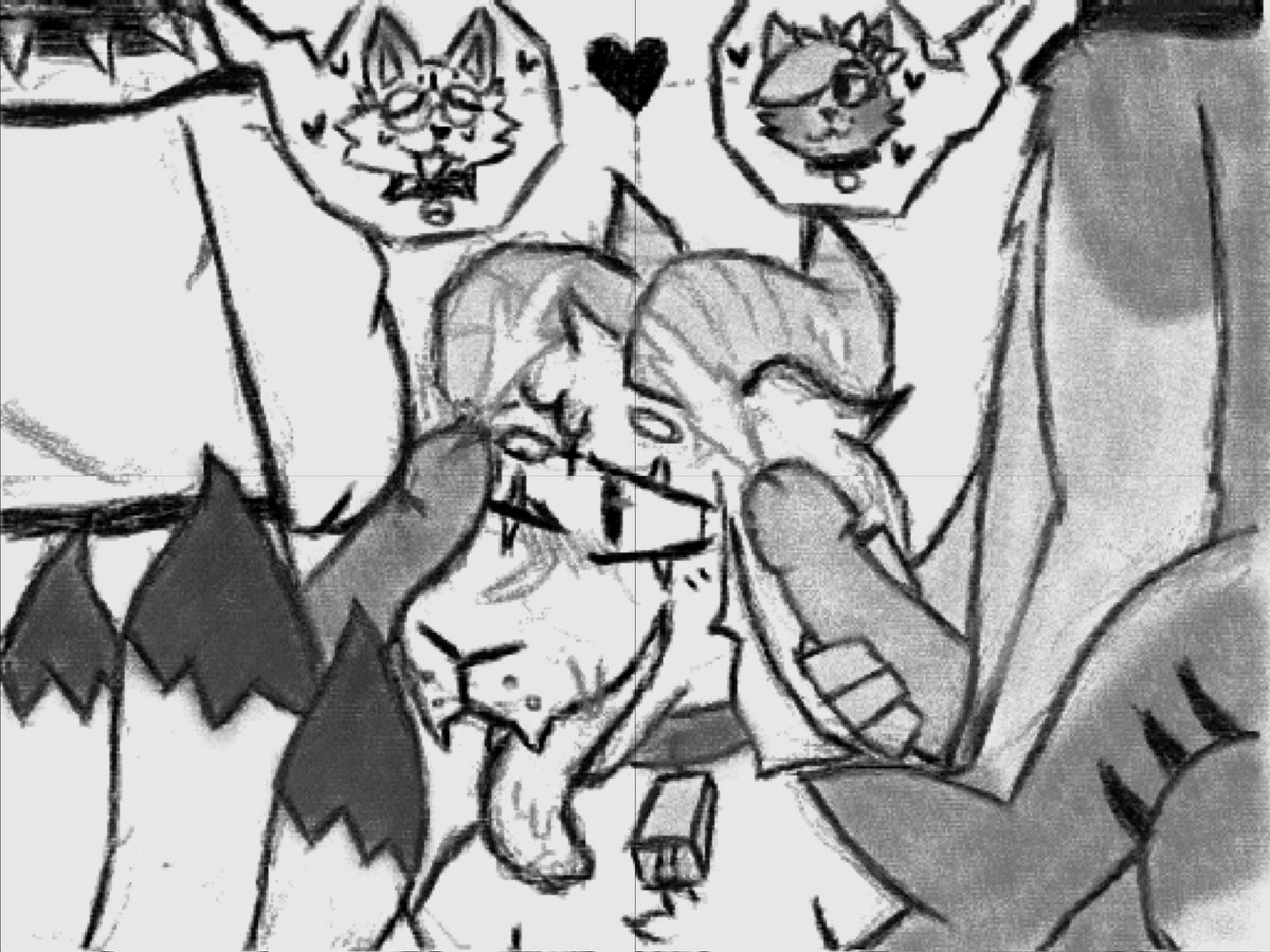LaFoka1709's tweet photo. "It's sad to break up with your boyfriend, but it's good to have those friends around who support you in everything, especially in what your boyfriend can't give you"
๐ฆ๐ค๐ฆ๐๐ฆ๐๐บ
#Ds #FurryArt #Furry #Trio #digitalart #Kitzune #Goat #Wolf https://t.co/wCit3mL5h7