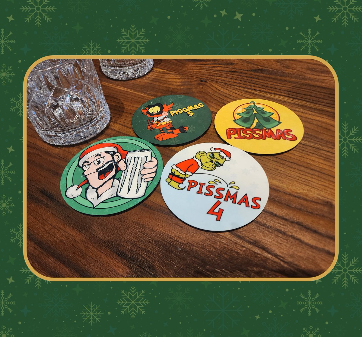 Huge news, we now have a very limited time merch store for Pissmas 5! Our friend <a href="/Tiffylesley/">🌈EpicTiffy 🌻</a> has helped us design and produce an assortment of Pissmas themed goodies. Featuring art by <a href="/it_buttons/">buttons</a> and <a href="/saigeofseasons/">Saige 💛🌸🌿</a>, these items are hand made to order so get in quick.

Shop
